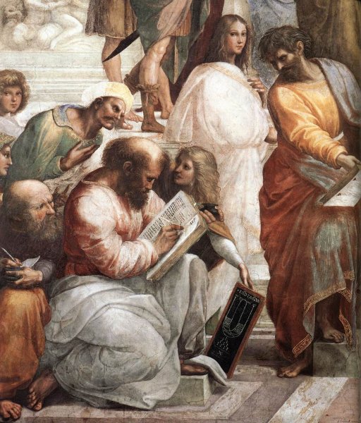 The School of Athens [detail: 4]