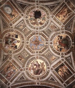 The Stanza della Segnatura Ceiling: Theology