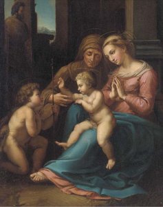 The Madonna and Child with the Infant Saint John the Baptist and Saint Elizabeth