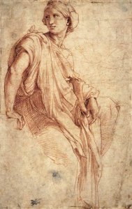 Study of a Sibyl (recto)