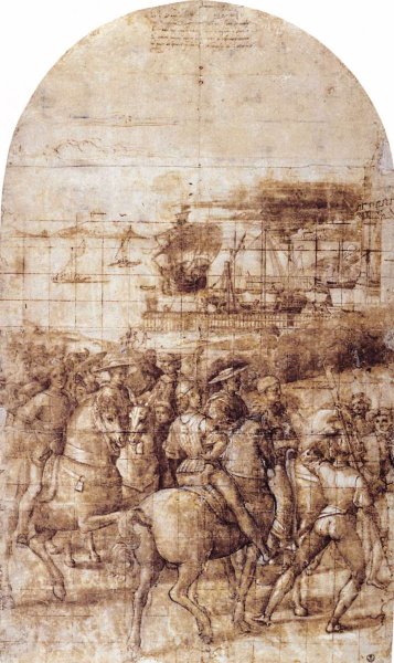 Enea Piccolomini Leaves for the Council of Basle