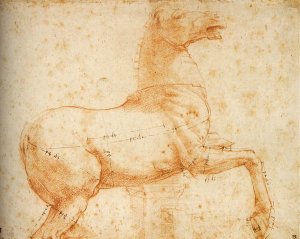 Study of a Sculpture of a Horse