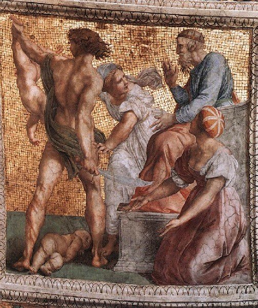The Stanza Della Segnatura Ceiling The Judgment Of Solomon