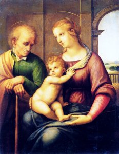 The Holy Family with Beardless St. Joseph 1506