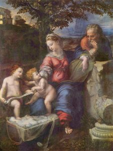 Holy Family below the Oak