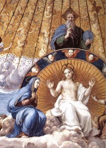 Disputation of the Holy Sacrament (La Disputa): Christ Glorified