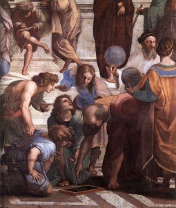 The School of Athens [detail: 3]