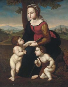 The Madonna and Child with the Infant Saint John the Baptist