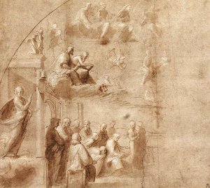 Study For The Disputa