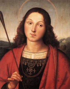 St. Sebastian (probably with Perugino) 1500-01