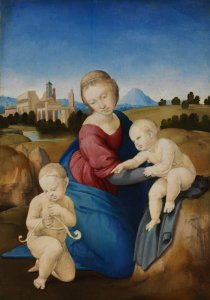 Madonna and Child with the Infant St John